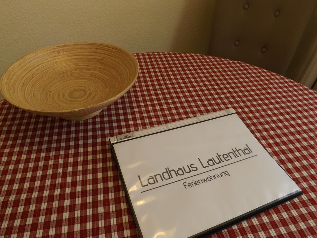 Landhaus Lautenthal Buitenkant foto
